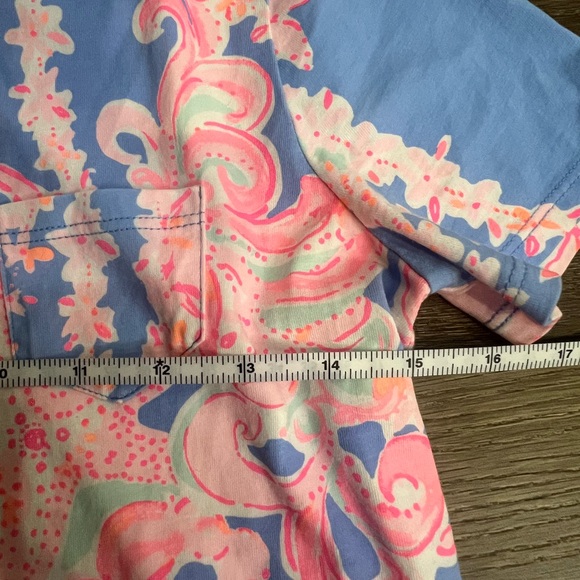 Lilly Pulitzer Declan Dress Blue Peri Go With the Flow - Picture 4 of 8